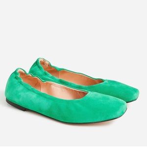 J. Crew Square Toe Ballet Flat NWOT
